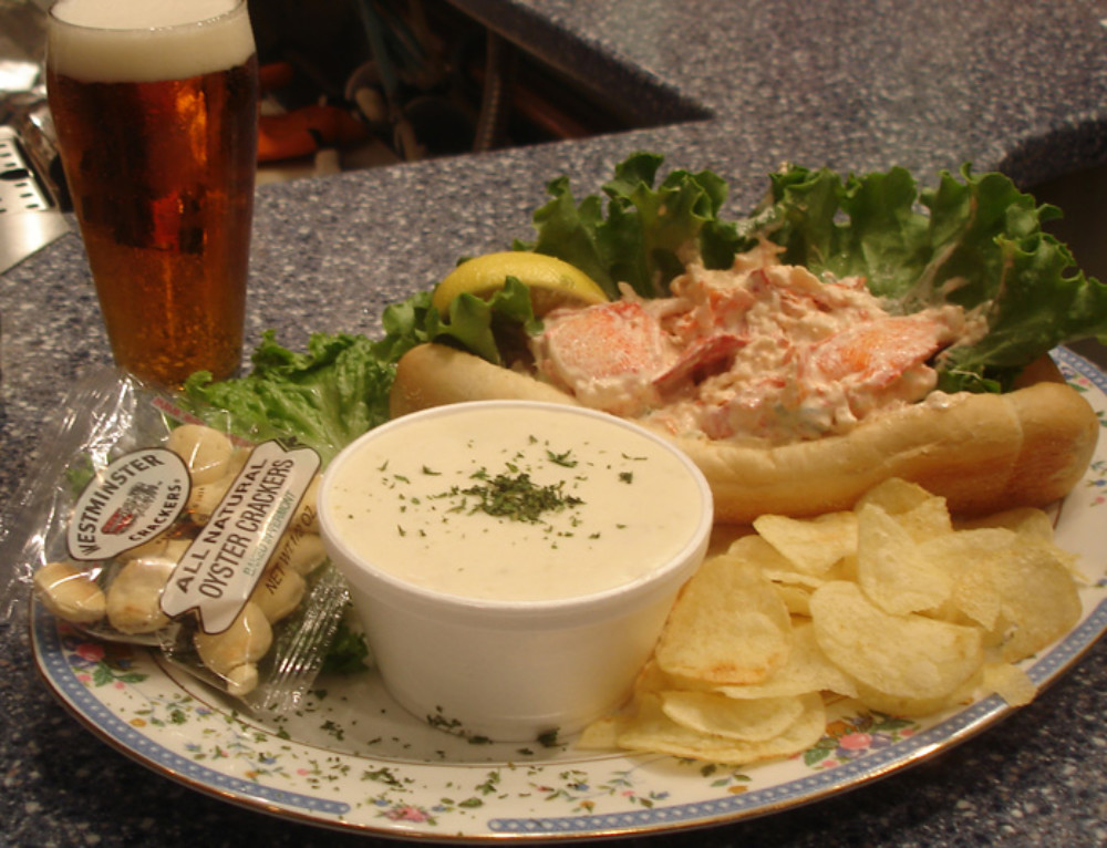 Lobster Salad Roll Special Seafood Restaurant Boston, Faneuil Hall