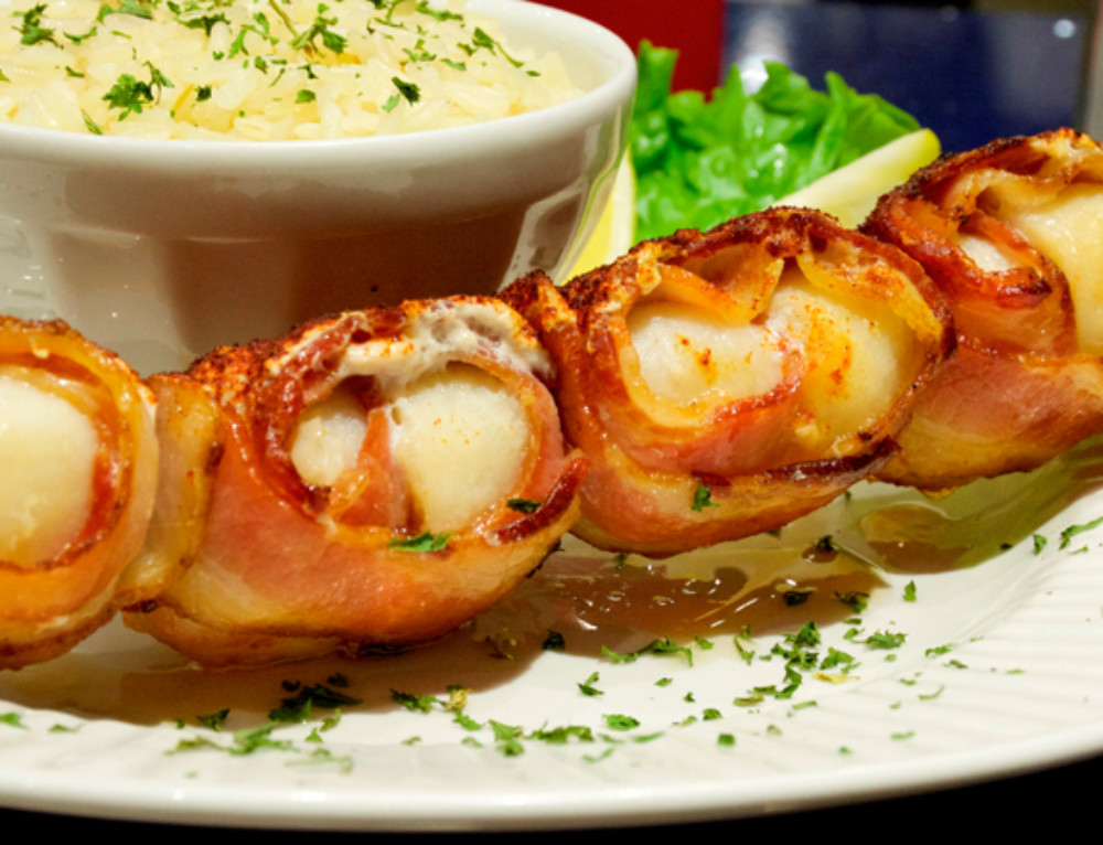 Sword Fish Kebob Faneuil Hall & Quincy Market Boston & Maine Fish Company