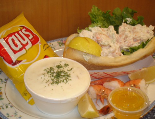 Shrimp Salad Roll Special