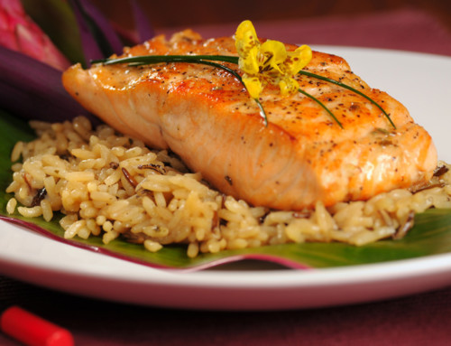 Broiled Salmon