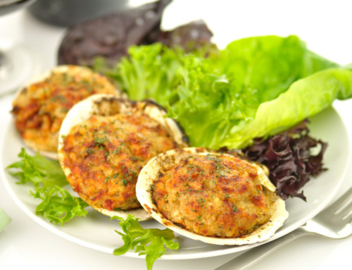 Clams Casino  (stuffed clams)